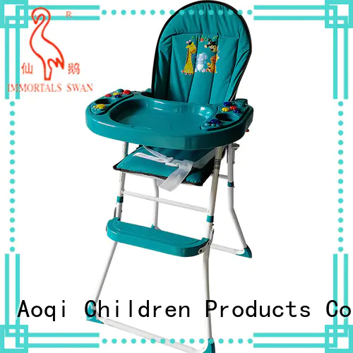 Aoqi plastic adjustable high chair for babies manufacturer for home