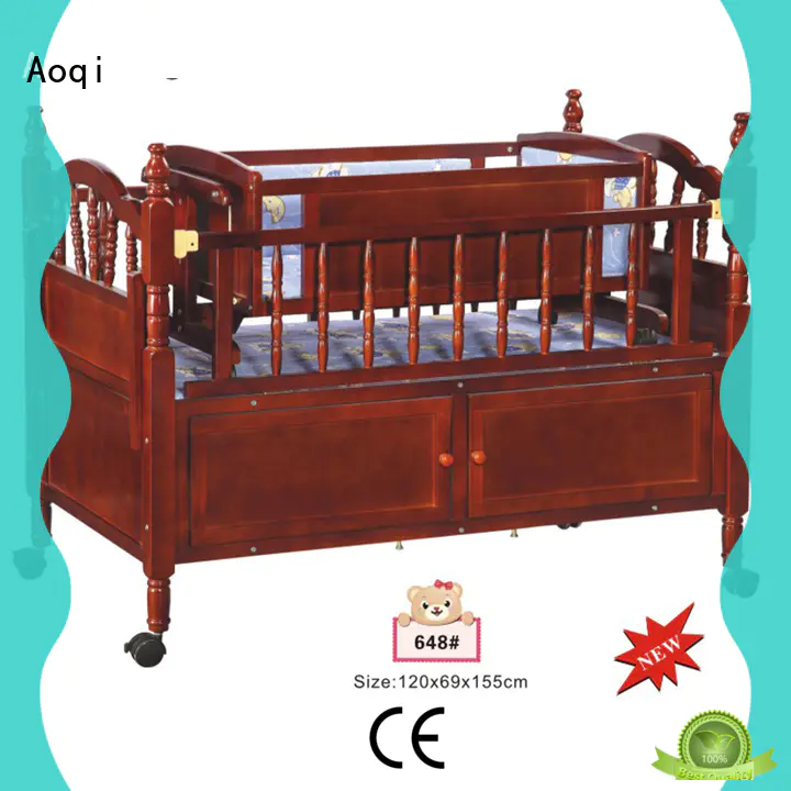 baby cradle bed customized for babys room Aoqi