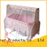 wooden baby crib price manufacturer for household