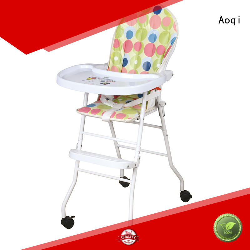 Hot removable child high chair metal multifunctional Aoqi Brand