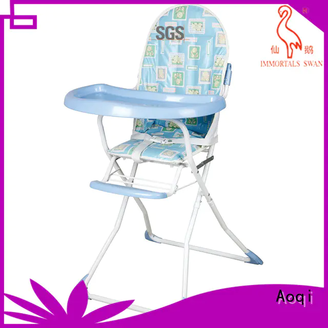 Aoqi Brand high quality dining removable child high chair manufacture