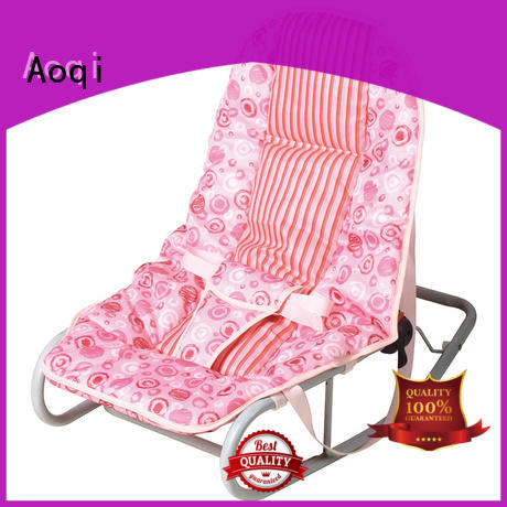 Aoqi musical baby boy bouncer chair factory price for toddler