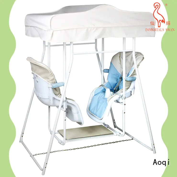 Aoqi durable cheap baby swings for sale factory for kids