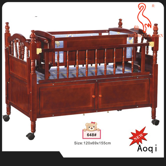 Aoqi round shape baby crib online from China for household