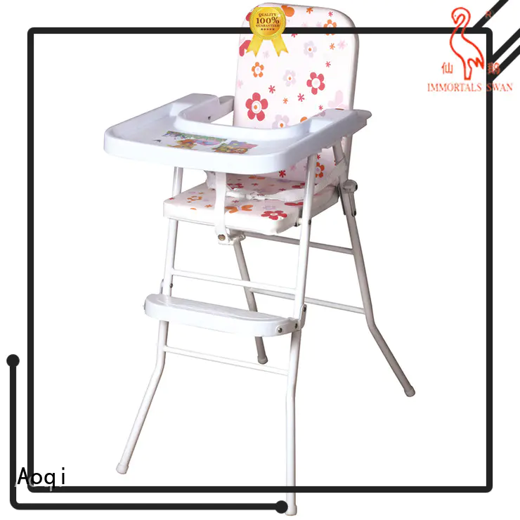 hot sale safe high quality foldable child high chair Aoqi