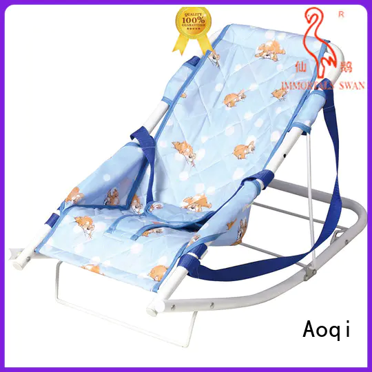 Aoqi foldable newborn baby rocker factory price for home