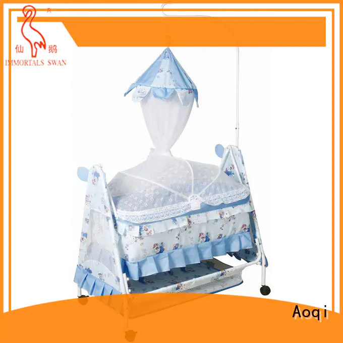 Aoqi portable baby bed with drawers customized for babys room