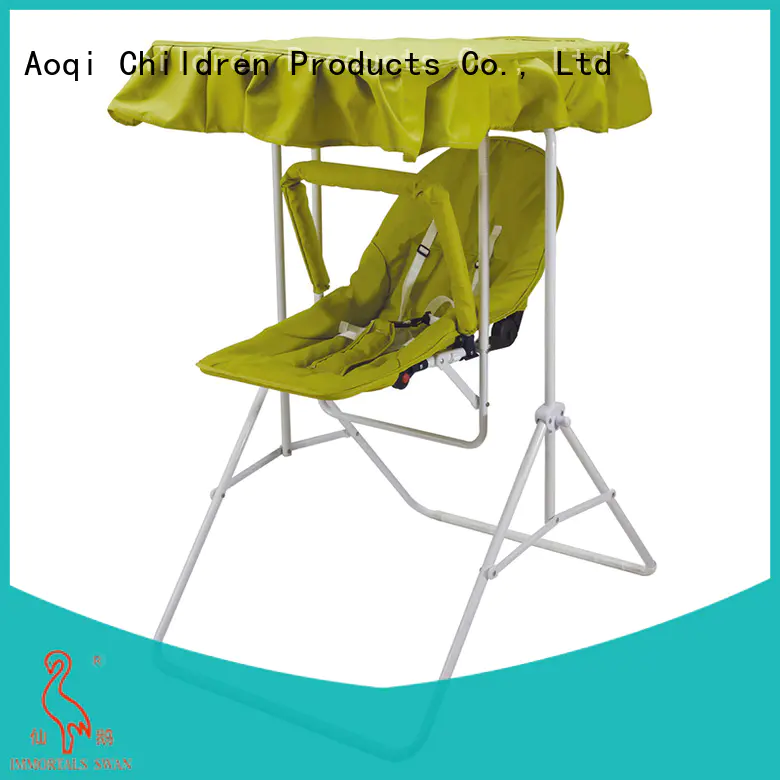 Aoqi standard baby musical swing chair with good price for kids