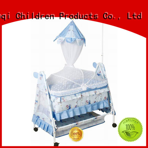 swing Custom shape baby crib online multifunctional Aoqi