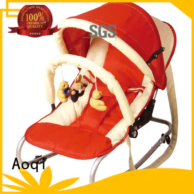 Aoqi Brand bouncer toddler baby rocking chairs for sale canopy supplier
