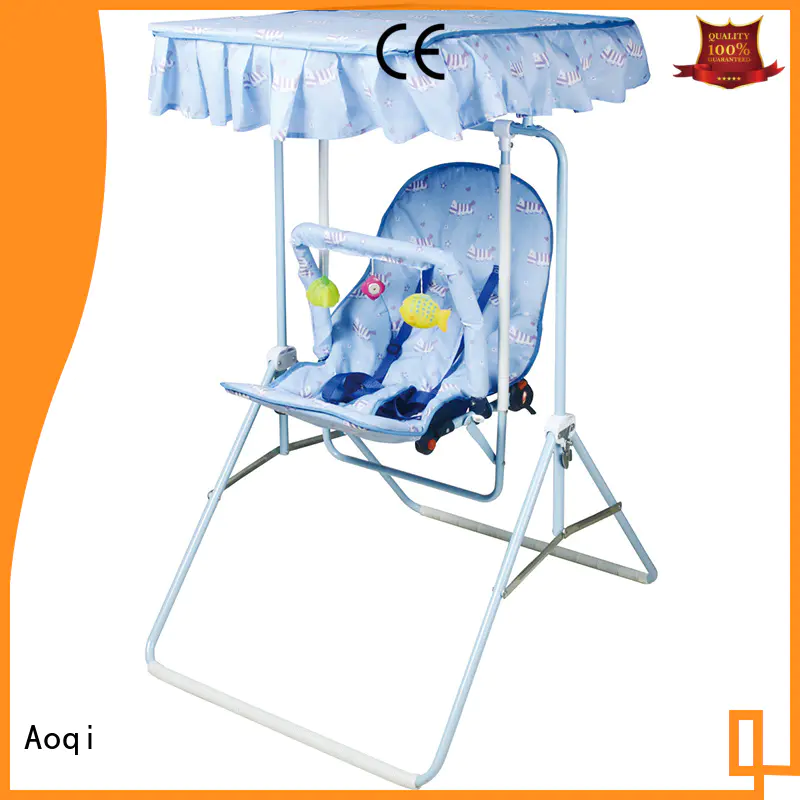 Aoqi baby musical swing chair design for kids