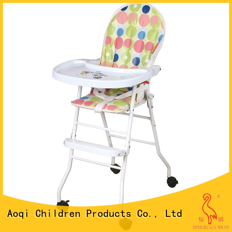 Aoqi foldable baby chair price manufacturer for home