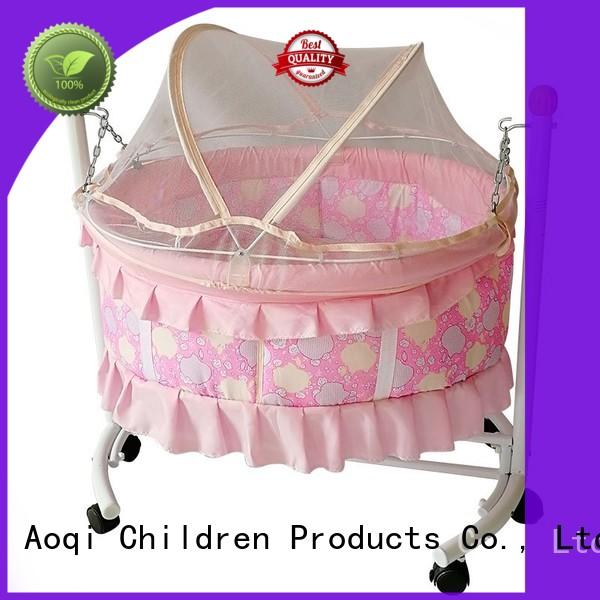 Aoqi portable baby sleeping cradle swing series for babys room