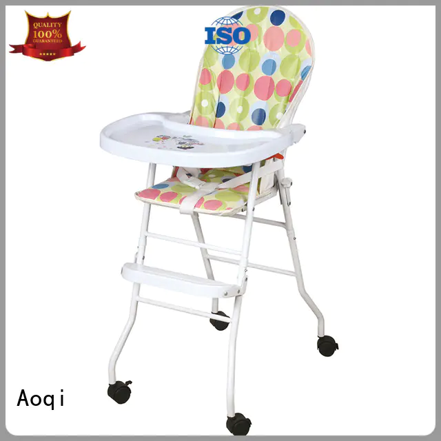 Hot multi-colors child high chair removable metal Aoqi Brand