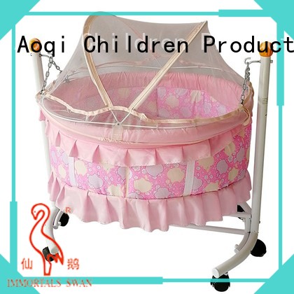 Aoqi transformable baby sleeping cradle swing series for household