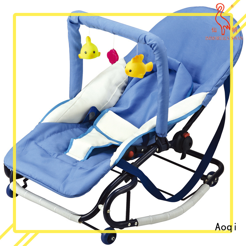 Aoqi unisex baby bouncer factory price for bedroom