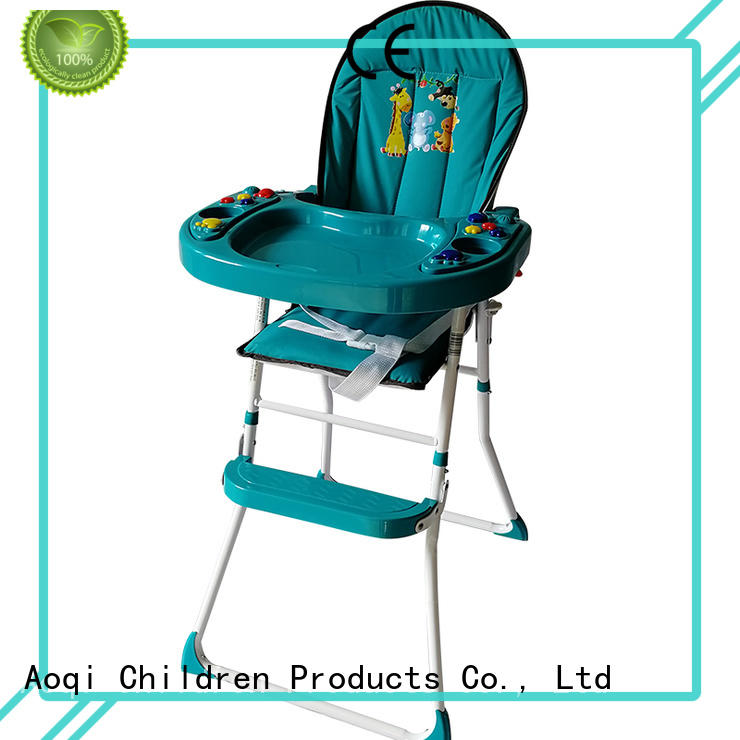 dining baby feeding high chair metal for infant Aoqi