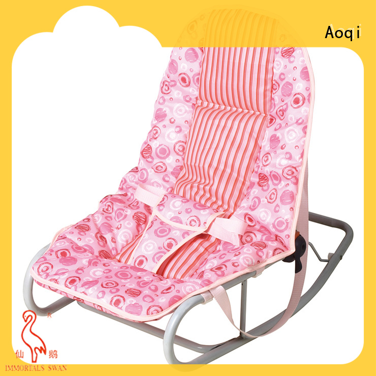 Aoqi foldable newborn baby rocker personalized for infant