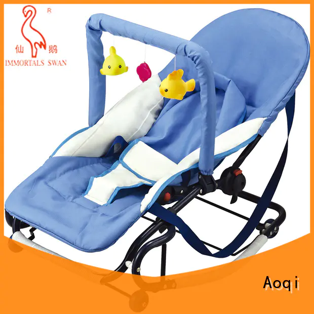 Aoqi swing neutral baby bouncer supplier for bedroom