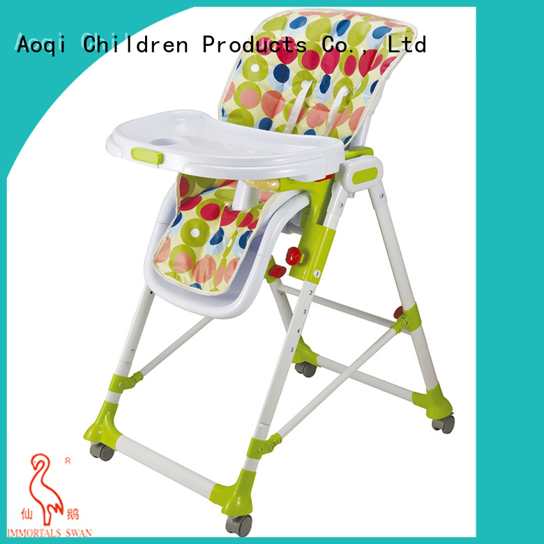 Aoqi foldable cheap baby high chair series for infant