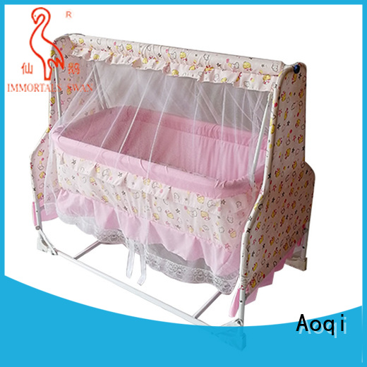 round shape baby crib online manufacturer for babys room