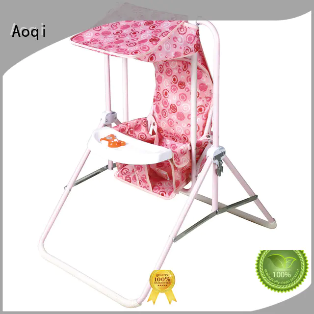 Aoqi double seat cheap baby swings for sale with good price for babys room