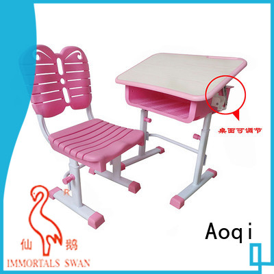 Aoqi plastic study table and chair for students inquire now for study