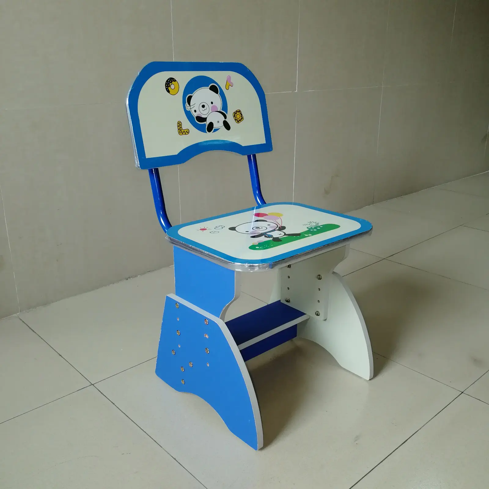 kids study table and chair set plastic adjustable Aoqi Brand children's study table and chair