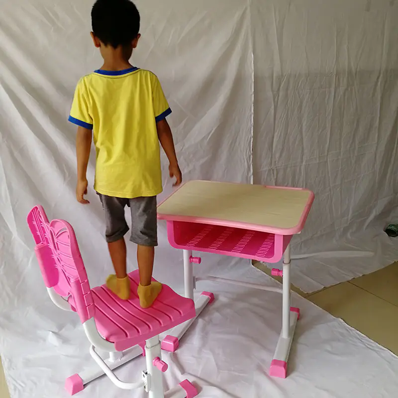 kids study table and chair set foldable Bulk Buy plastic Aoqi