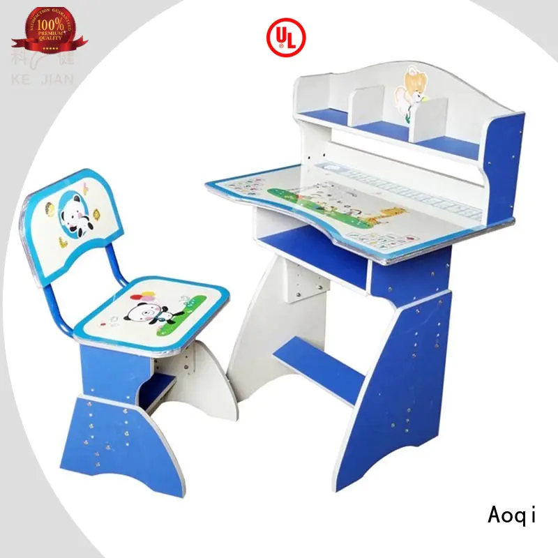 Aoqi elegant kids study table set children for home