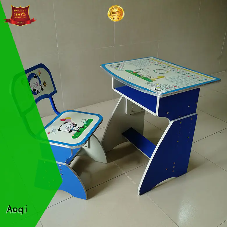 plastic youth desk and chair set design for household