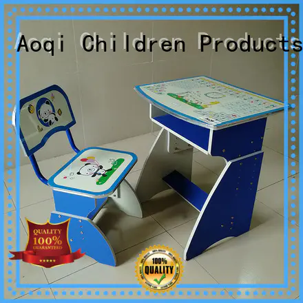 Aoqi children's study table and chair factory for home