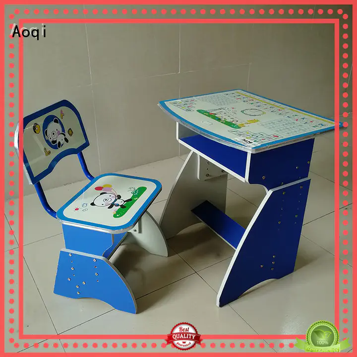 Aoqi children's study table and chair design for study