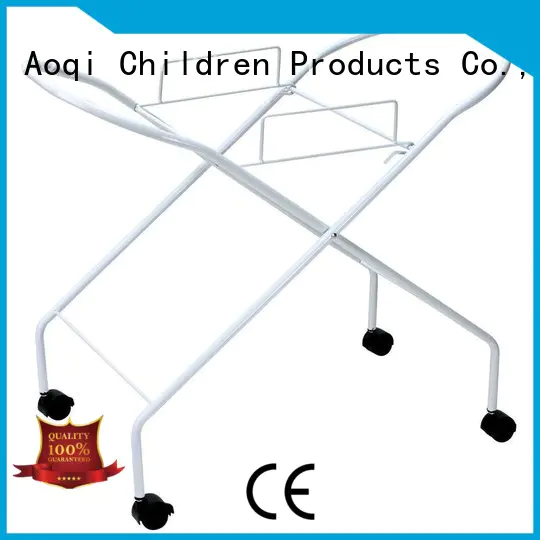 kids folding baby bath stand metal affordable Aoqi Brand
