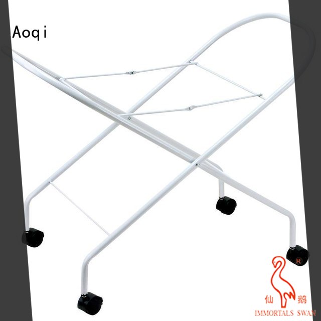 Aoqi PVC bottom folding bath stand supplier for bathroom