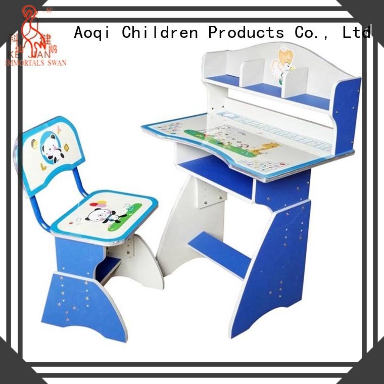 Aoqi quality kids study table set factory for home