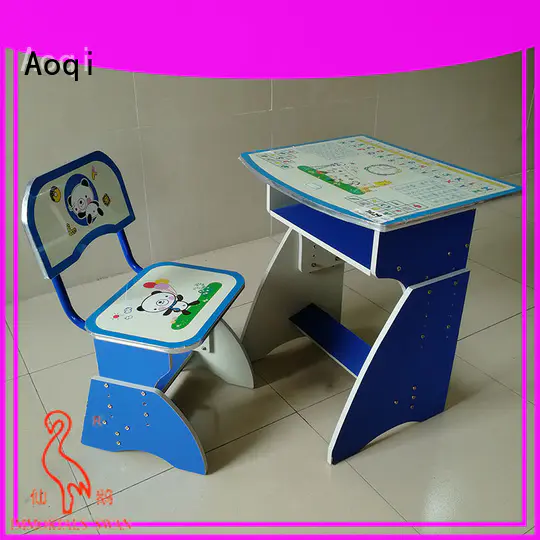 Aoqi sturdy study table chair online factory for household