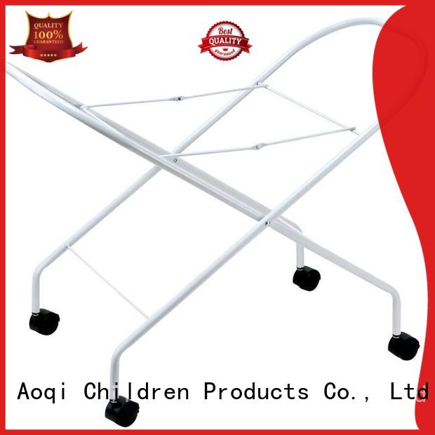Aoqi white folding bath stand wholesale for bathroom
