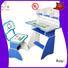 Aoqi Brand wooden children's study table and chair plastic factory