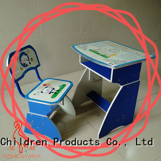 sturdy children's study table and chair factory for study