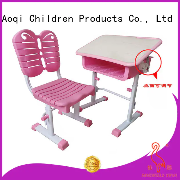 stable study desk and chair set factory for household