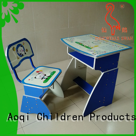 plastic study table and chair