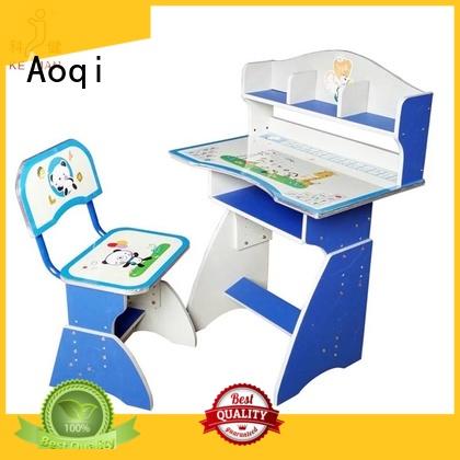 Aoqi excellent study table and chair for students with good price for household