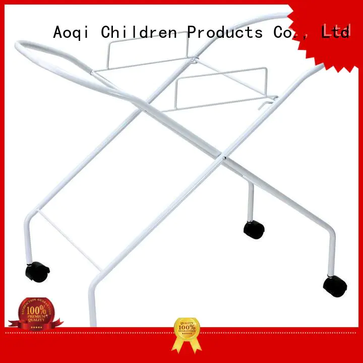 Aoqi Brand foldable safe kids baby bathtub stand