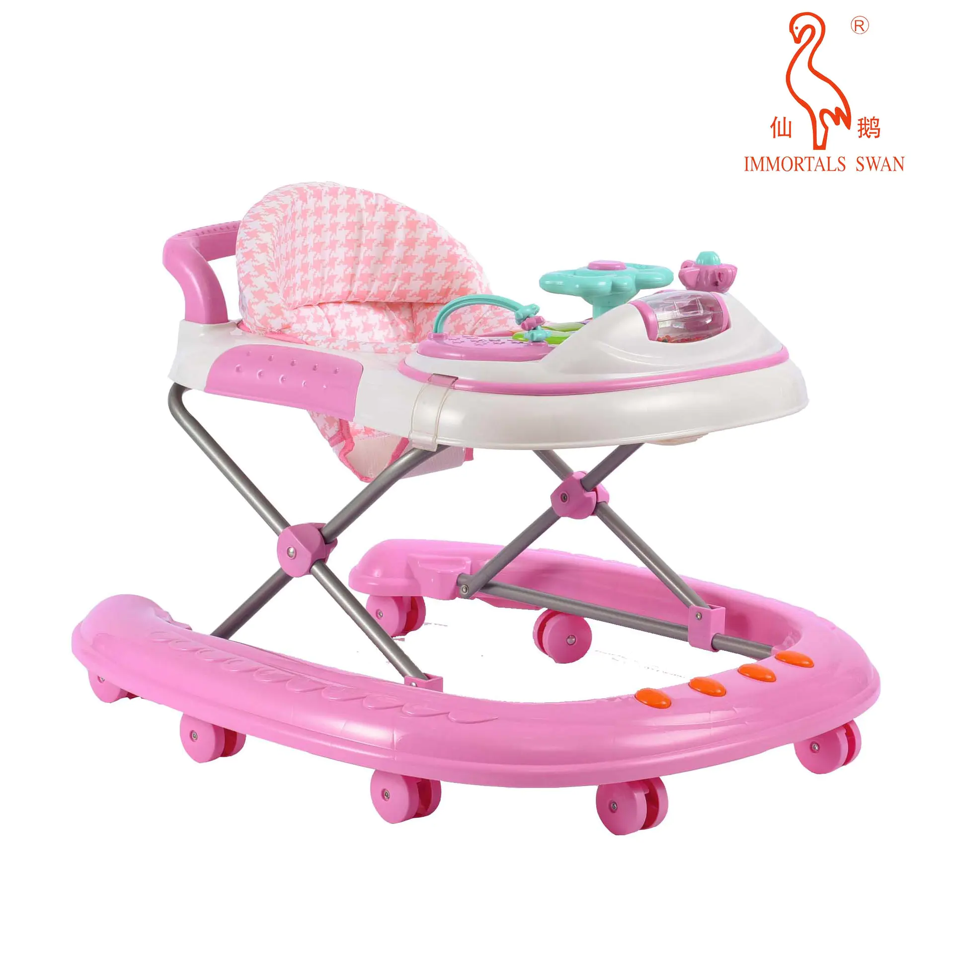 Wholesale Baby Walker with Easy Fold Frame for Storage, Ages 6 months Plus With Good Price-Aoqi