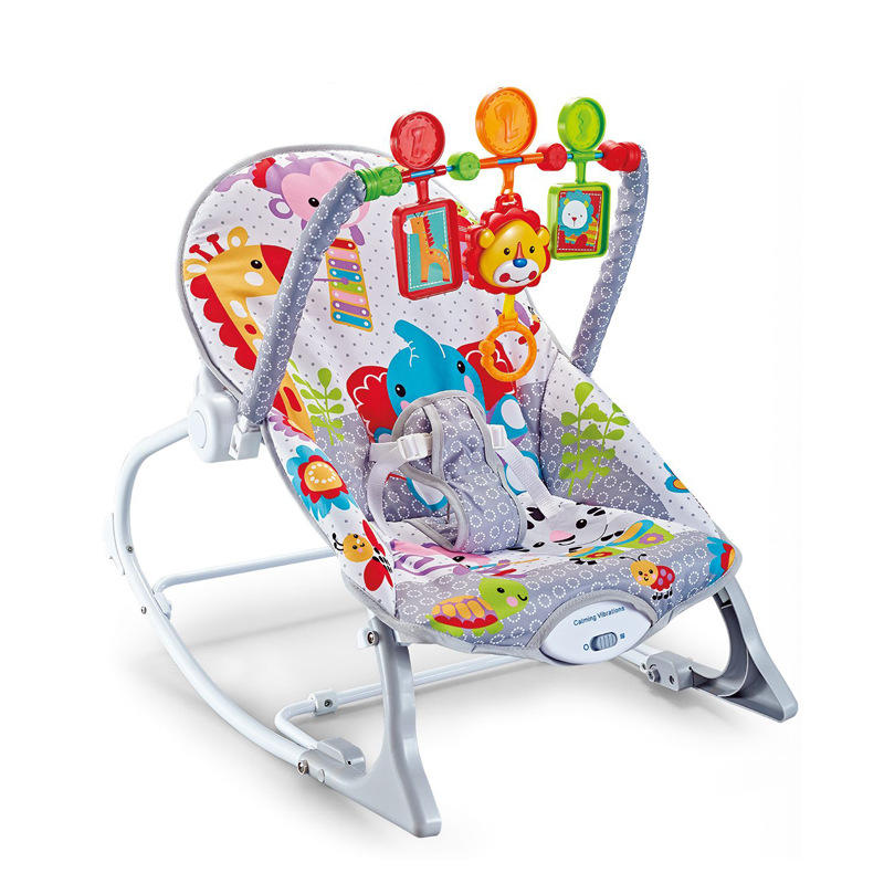 2 in1 Electric Musical Infant to Toddler Rocker With Vibration